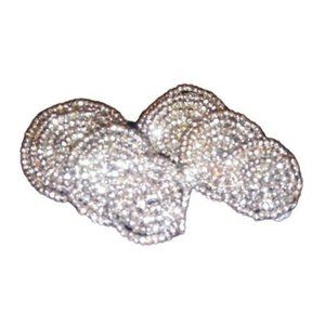 Antique Cut Steel Shoe Clips